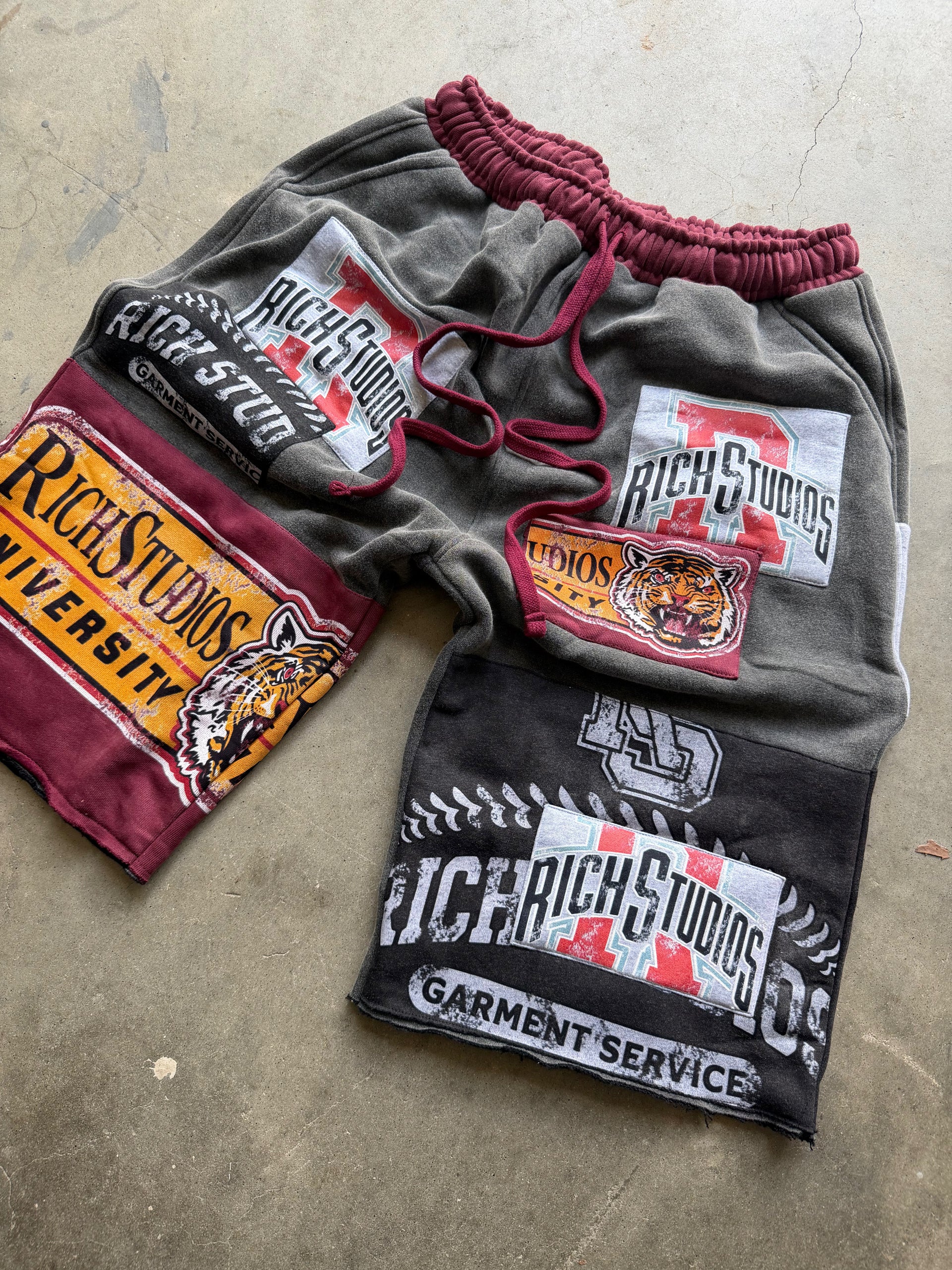 University Baggy Sweat Shorts