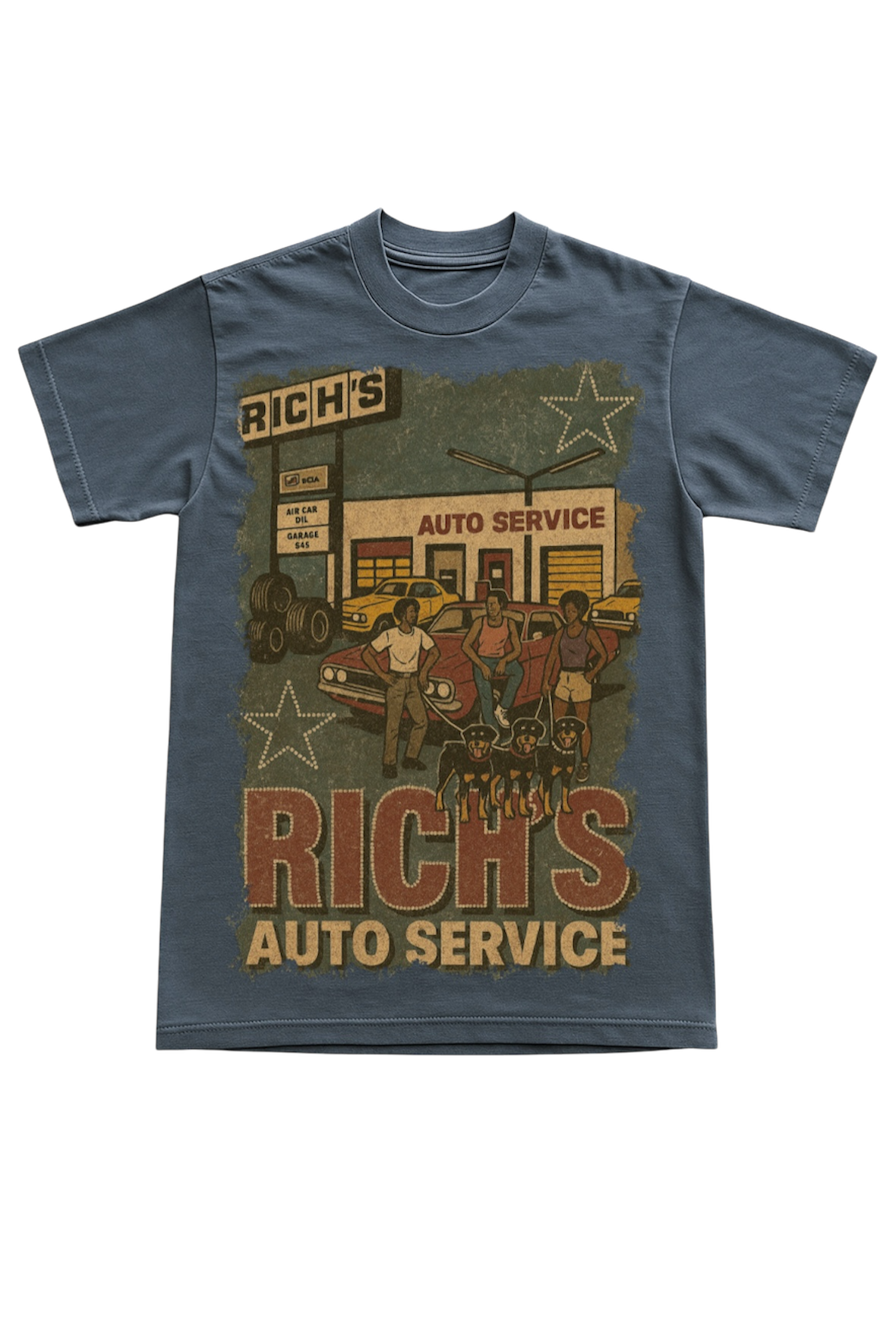 Rich’s Auto Service tee (ash grey)