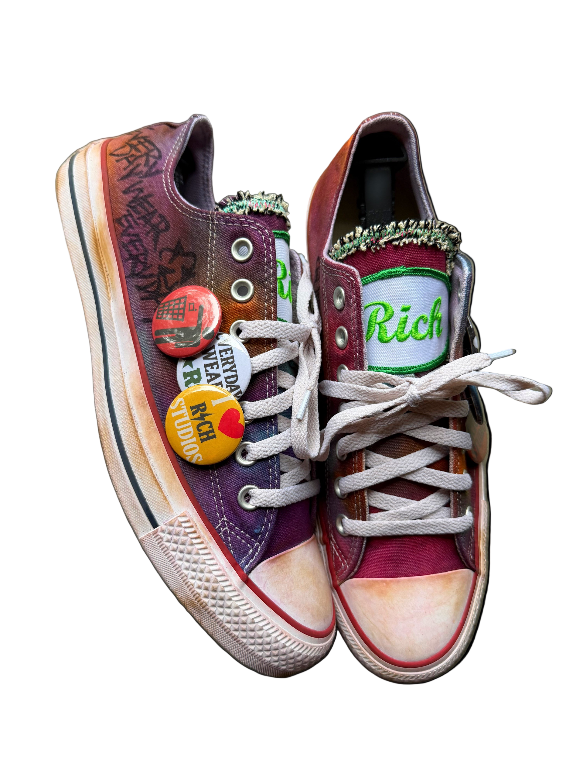 “Rummage” Converse All-Stars Low