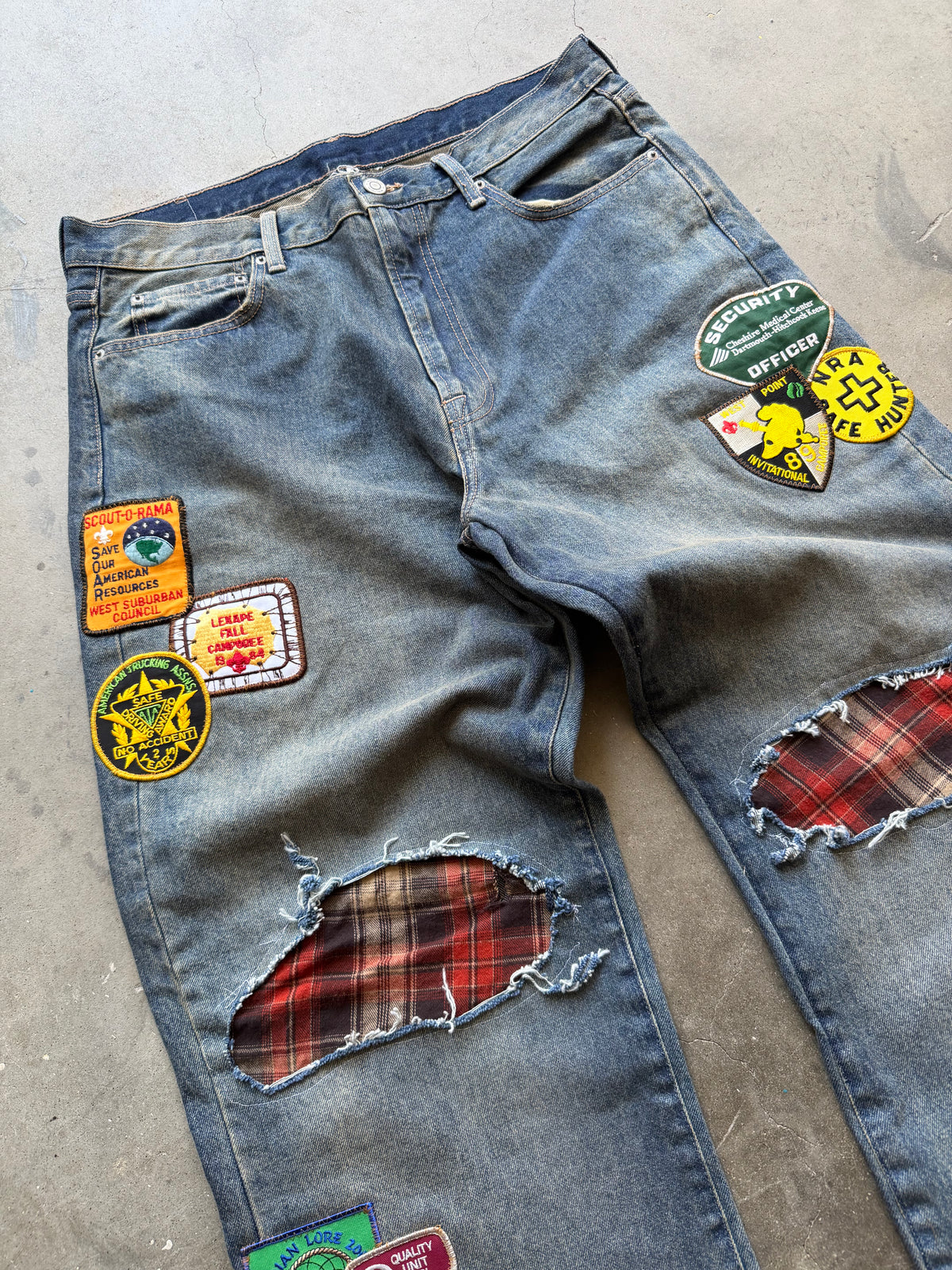 Heritage Baggy Denim (Dark)