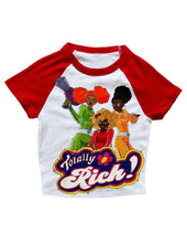 Load image into Gallery viewer, Totally Rich Baby Tee (multiple colors)
