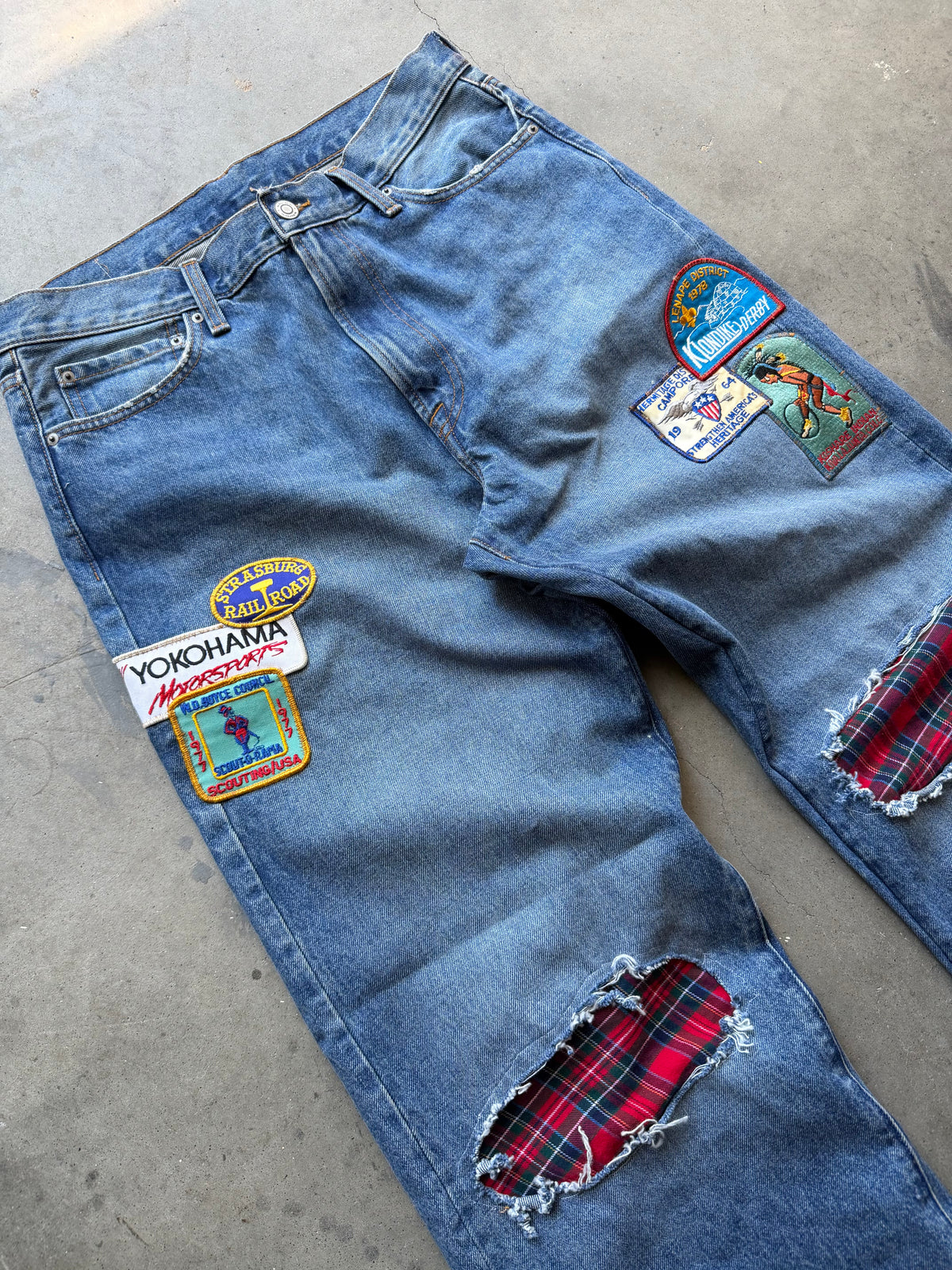 Heritage Baggy Denim (Blue)