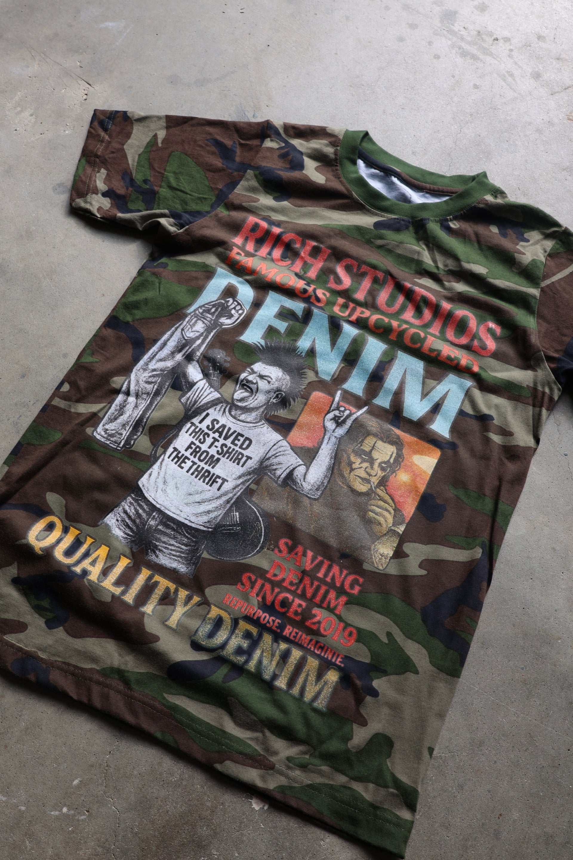 Punk’D Camo tee