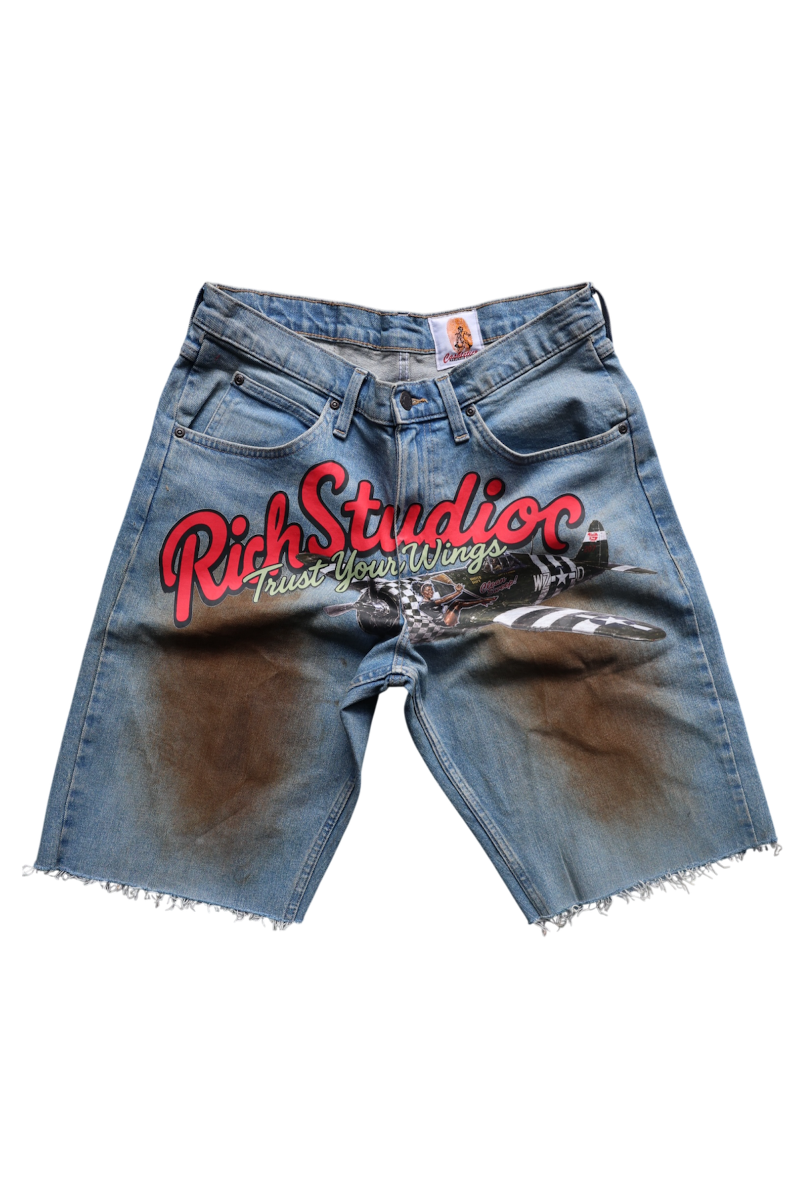 Rich Studios x Cashleticz Flying Ace Jorts (Clean Sweep)