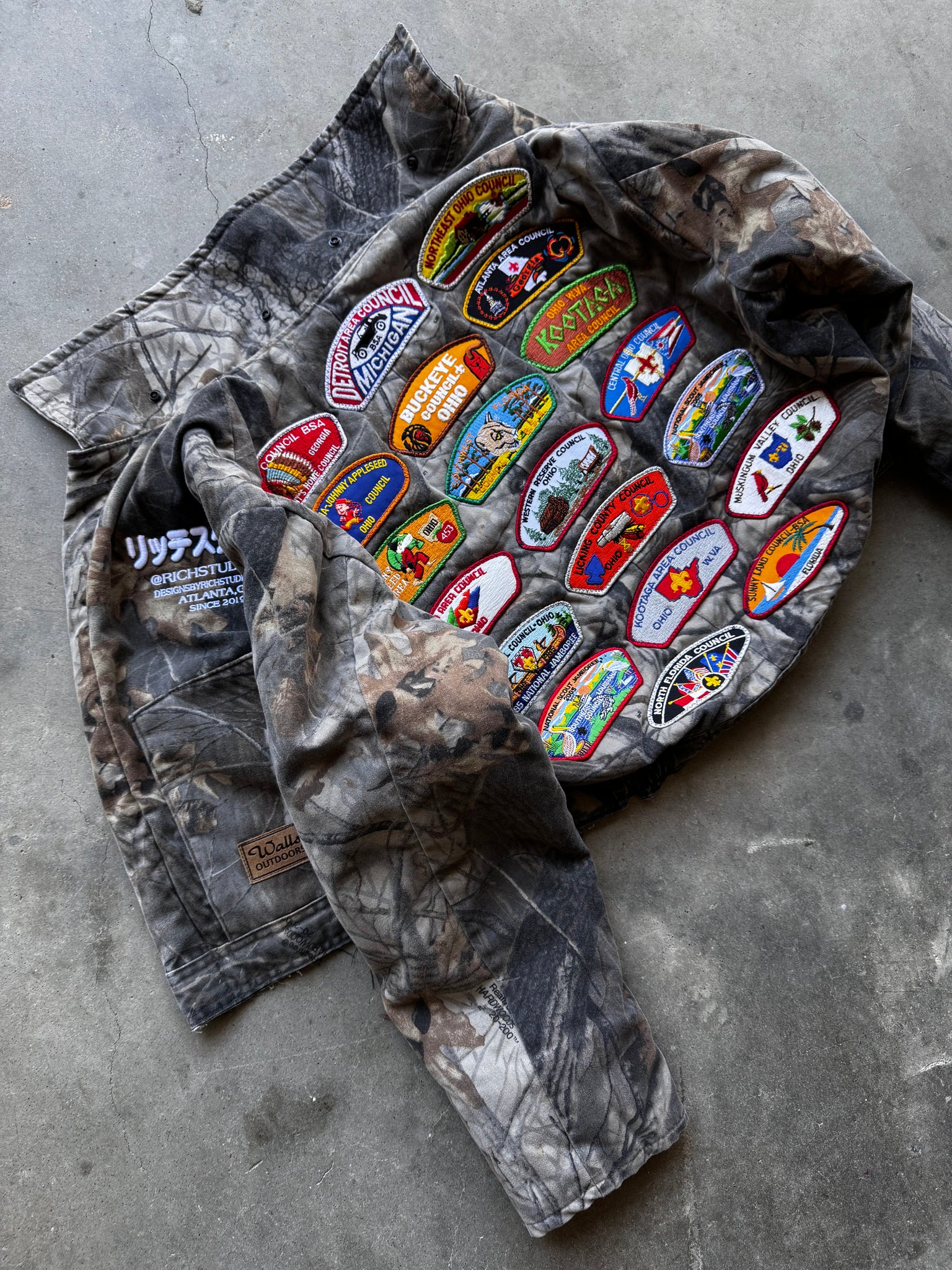 Vintage 70’s Reworked Scout Master Work Jacket (Medium) *Camo