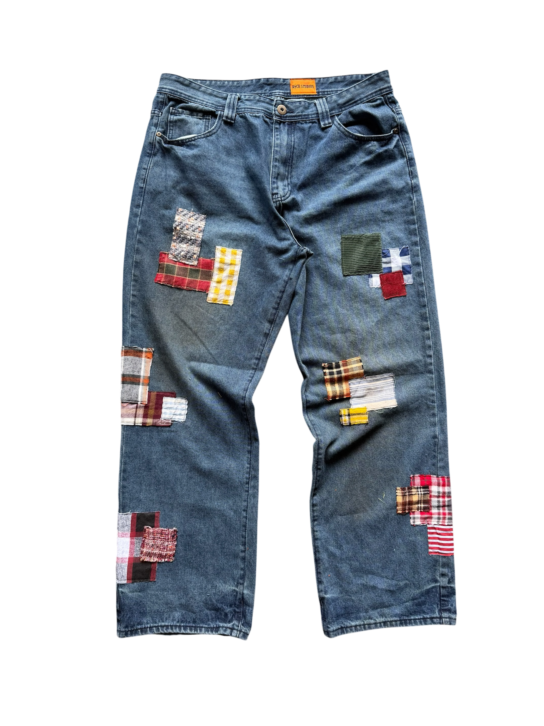 Paddington Patchwork Baggy Denim