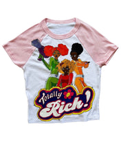 Load image into Gallery viewer, Totally Rich Baby Tee (multiple colors)

