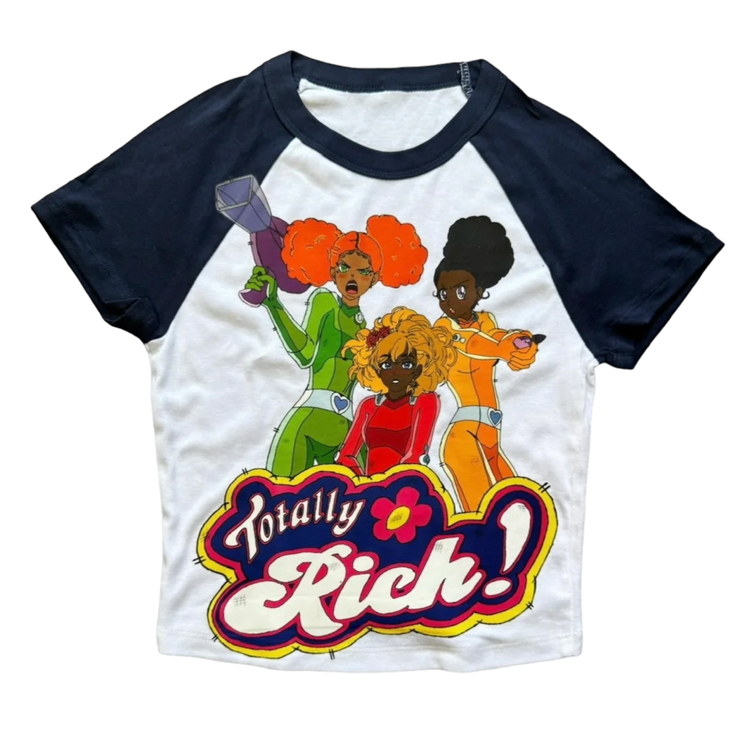 Totally Rich Baby Tee (multiple colors)