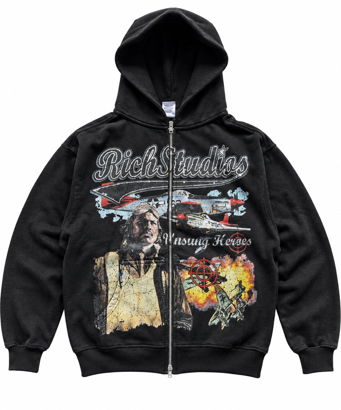Tuskegee Airmen zip up hoodie